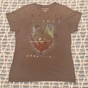 Distressed Journey Band Tee